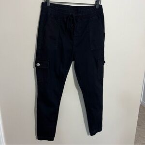 V.I.P. Black Cargo Jogger Pants size 13